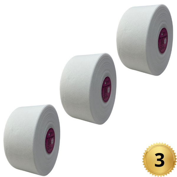 Kit Tnt Para Depilação 7CM (3 Rolos Branco)  50m 80gr em Oferta na Shopee