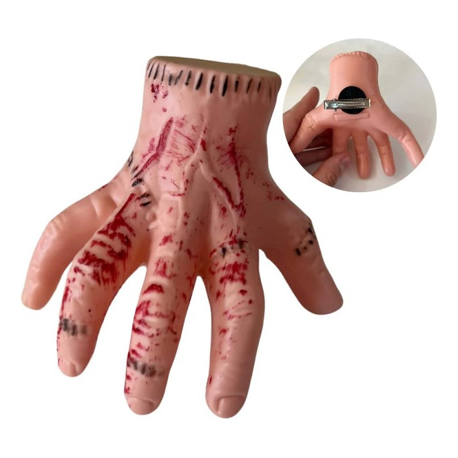 Presilha Mãozinha Família Addams Cosplay Acessório Cabelo Feminino Estilo Gótico em Oferta na Shopee