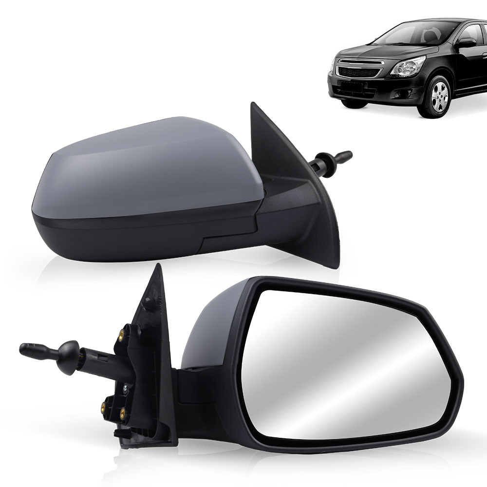 Par Retrovisor Cobalt 2012 2013 2014 2015 2016 2017 2018 2019 2020 Controle Interno Texturizado