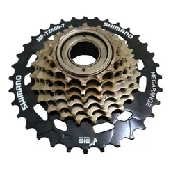 Catraca Roda Livre Shimano Rosca Tz500 7v Megarange 14/34 Dentes