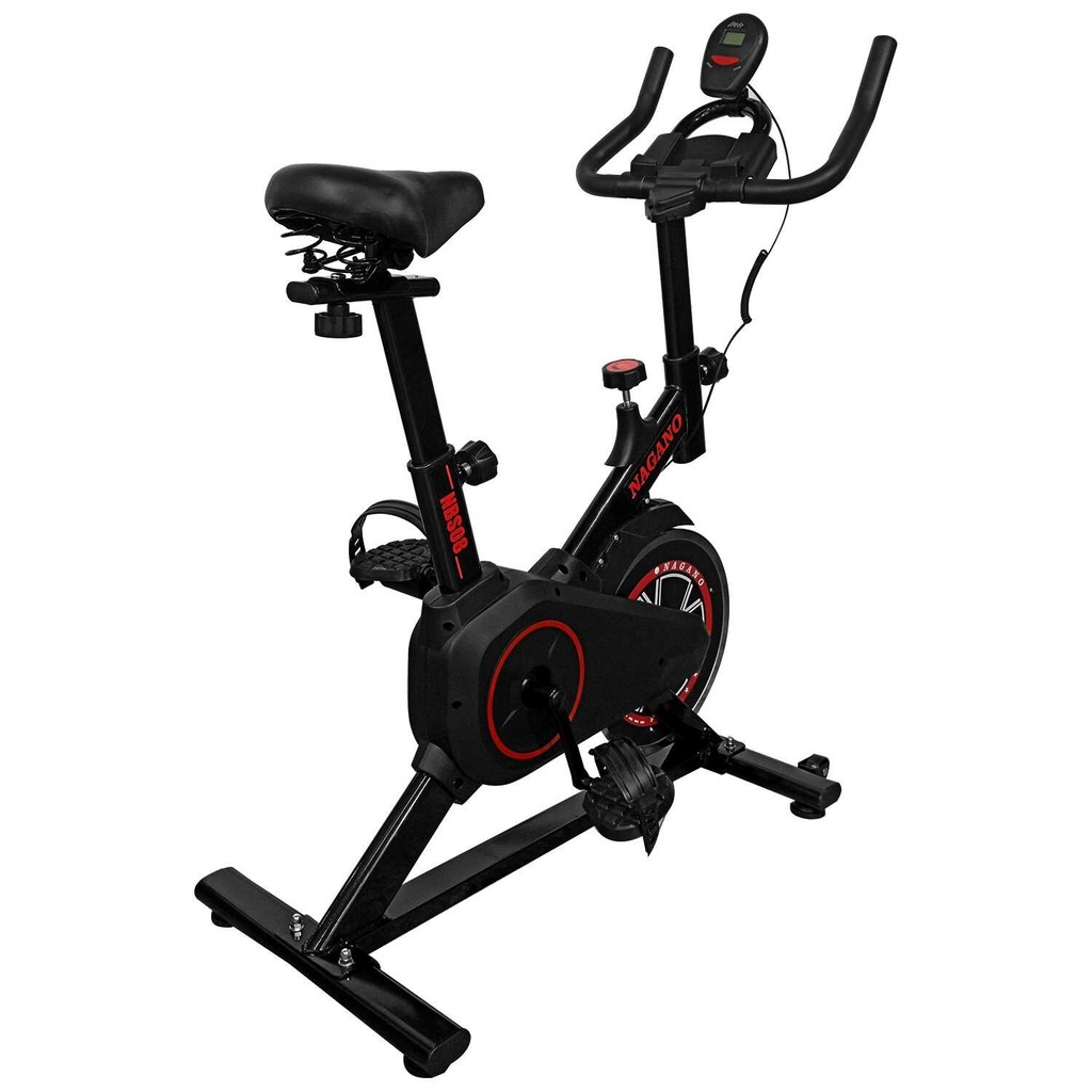 Bicicleta Ergométrica Spinning 8kg com Monitor em Oferta na Shopee