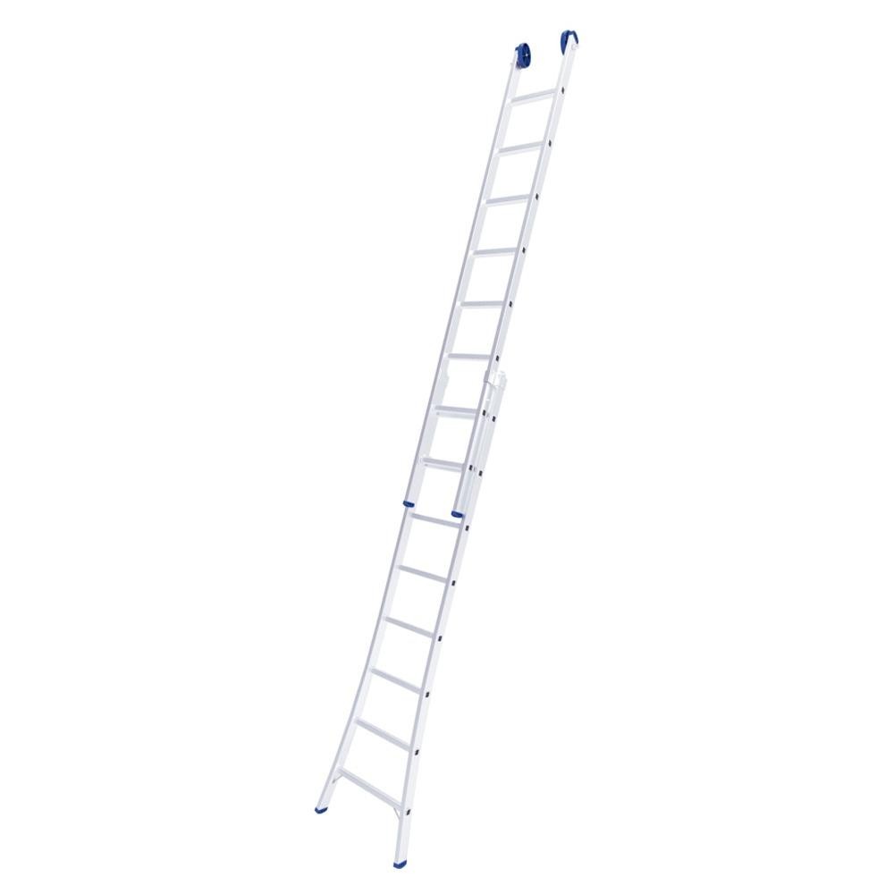 Escada de Alumínio Mor Extensível, 16 Degraus em Oferta na Shopee