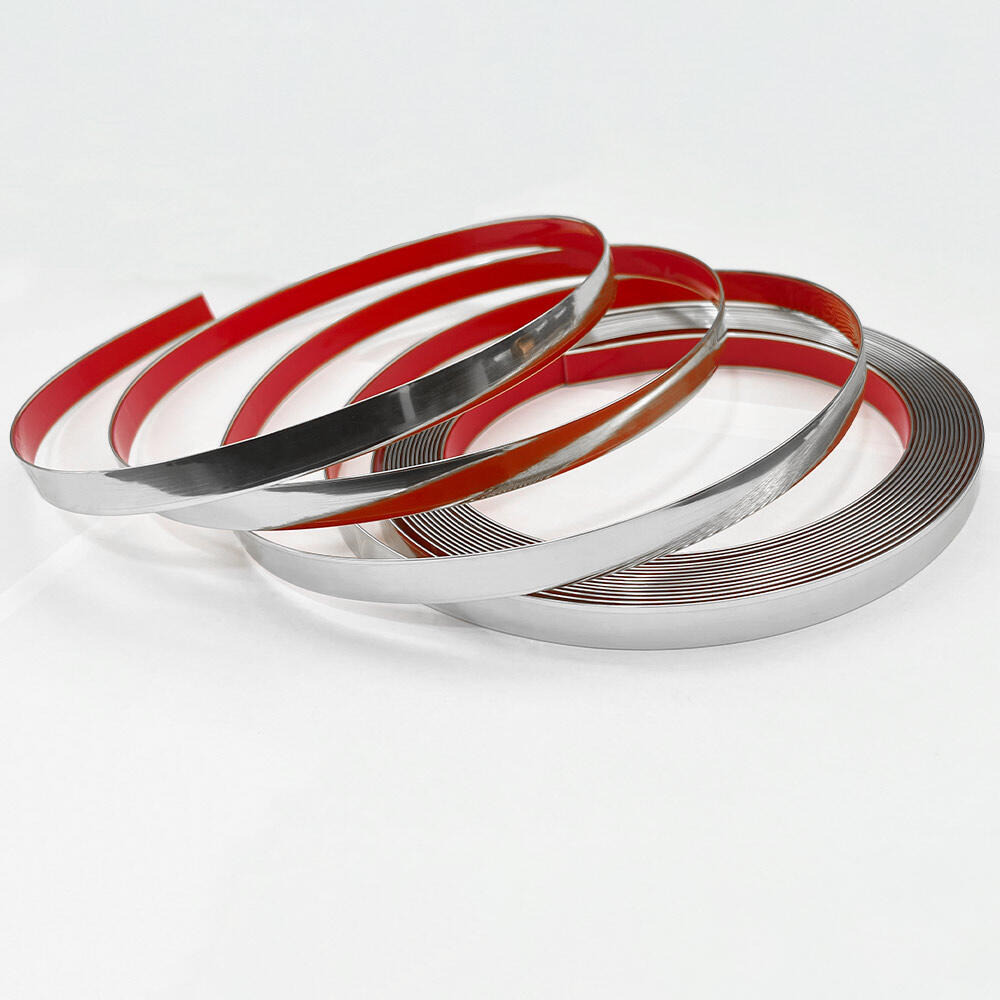 Fita Metalizada Auto Colante PVC 15mm p Decoração de Móveis e Paredes Prata 10M em Oferta na Shopee