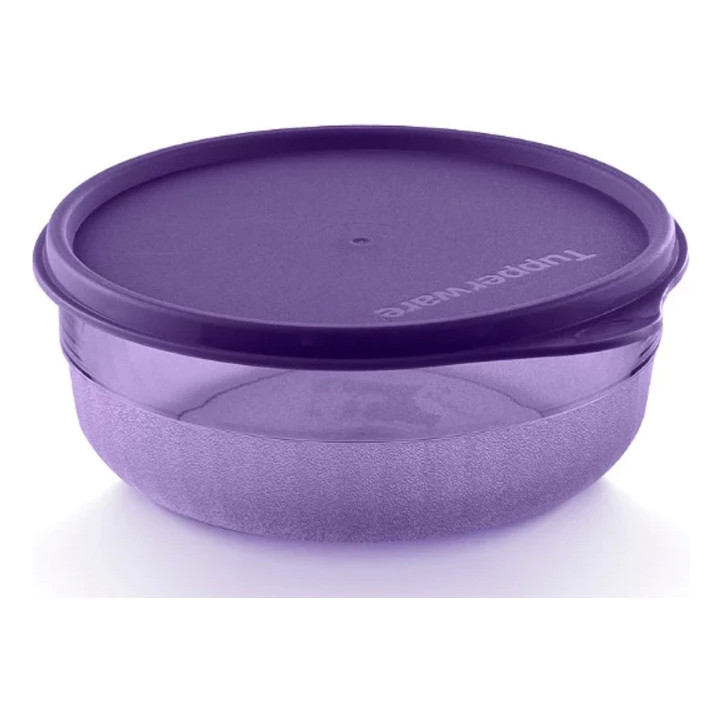 Tupperware Tigela Premier 500ml Roxo Em Policarbonato.