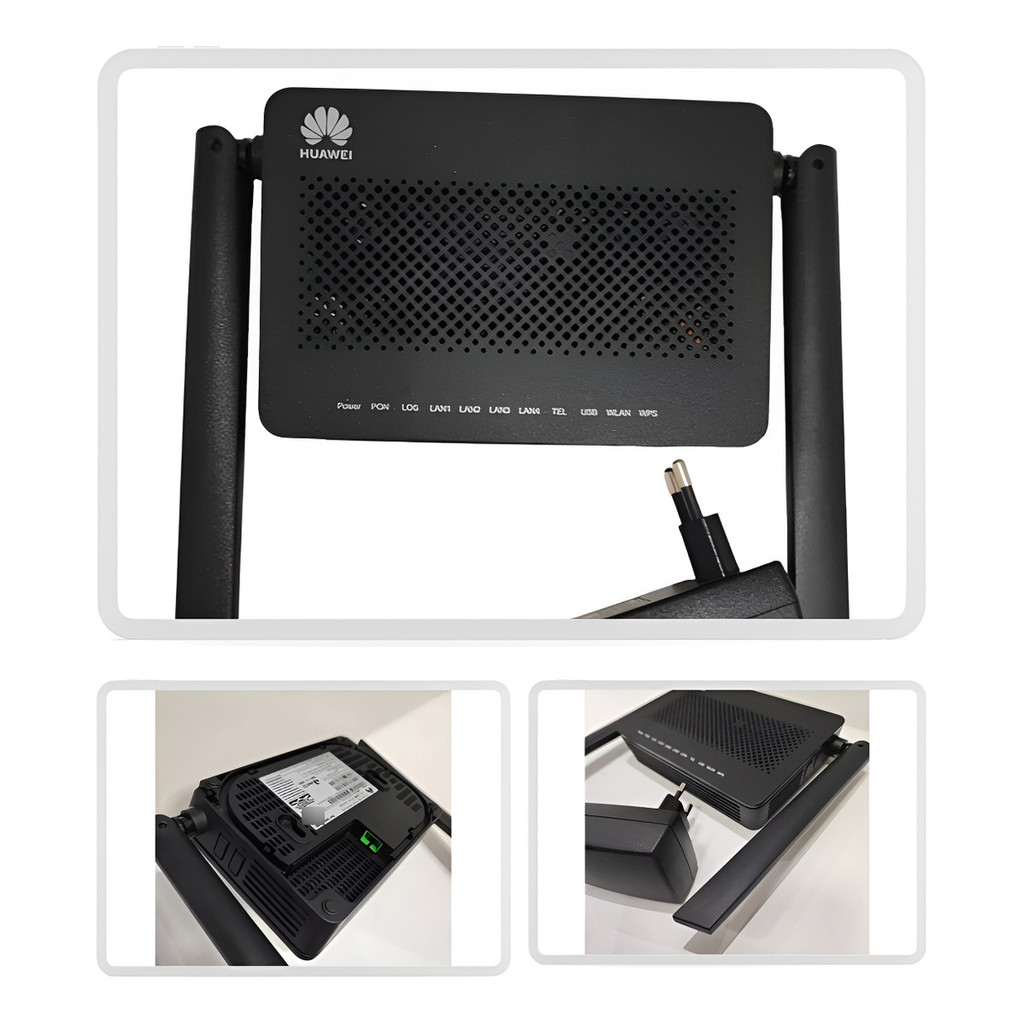 Kit 10x ONU ONT Huawei HG8145V5 V2 Dual Band 2.4G/5G XPON GPON Wi-Fi – Usadas Testadas Com Fonte NF e Garantia