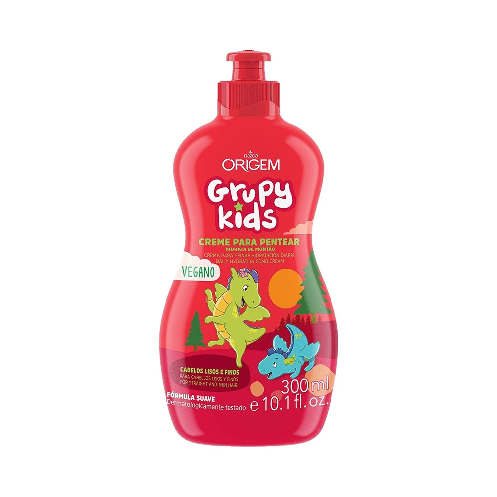 Creme para Pentear Grupy Kids Hidrata de Montão 300ml em Oferta na Shopee
