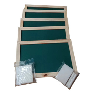 Kit Com 50 Mini Lousa Giz 20x30cm ( Com Giz E Apagador) para Escola em Oferta na Shopee