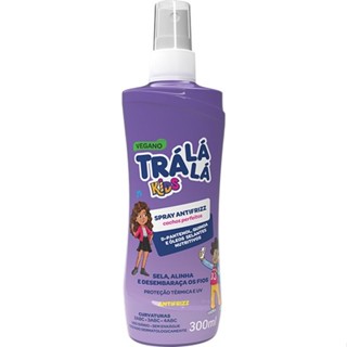 Spray Anti Frizz Cachos Perfeitos Com Proteção Térmica 300ml Trá Lá Lá Kids em Oferta na Shopee