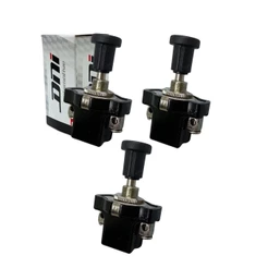 Kit 3 Chaves Comutadora Tic Tac Puxa Empurra Uso Geral 2 Posições 2 Terminais Interruptor Universal