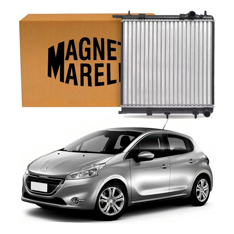 Radiador Agua Marelli Peugeot 208 1.5 1.6 Manual 2013 A 2016