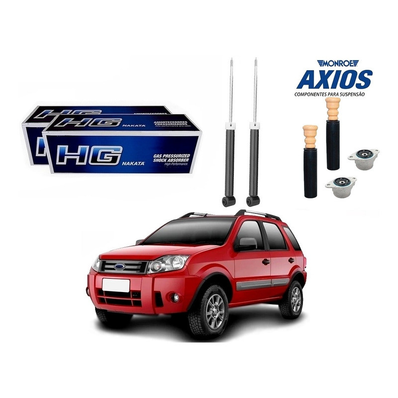 Kit Amortecedor Traseiro Ecosport 1.6 2.0 2008 A 2012 em Oferta na Shopee