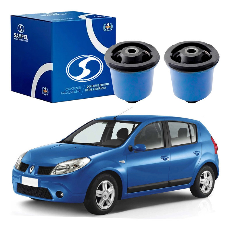 Par Bucha Eixo Traseiro Sandero 1.0 1.6 2007 A 2014 em Oferta na Shopee