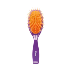 Escova Ricca Purple Oval Almofadada
