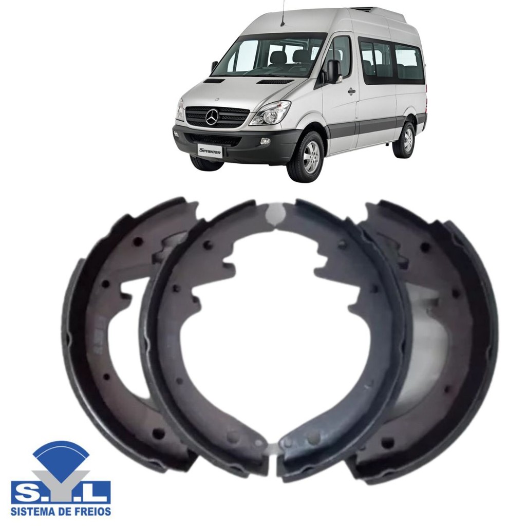 Sapata De Freio Traseira Sprinter 310 1996 A 2001 - 206000