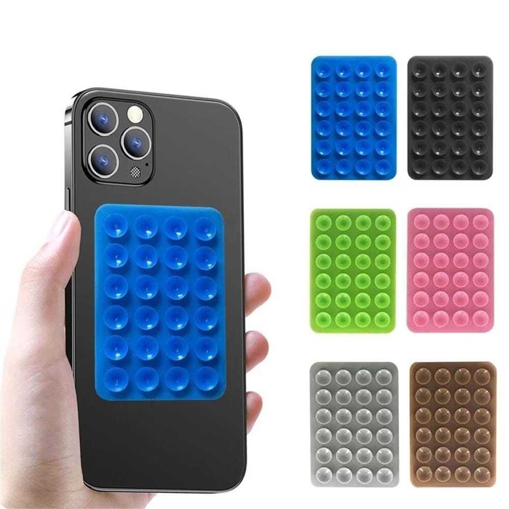 KIT ALEATÓRIOS Suporte  de Silicone Com Ventosa Para Celular   5.5 CM   8CM⬆
