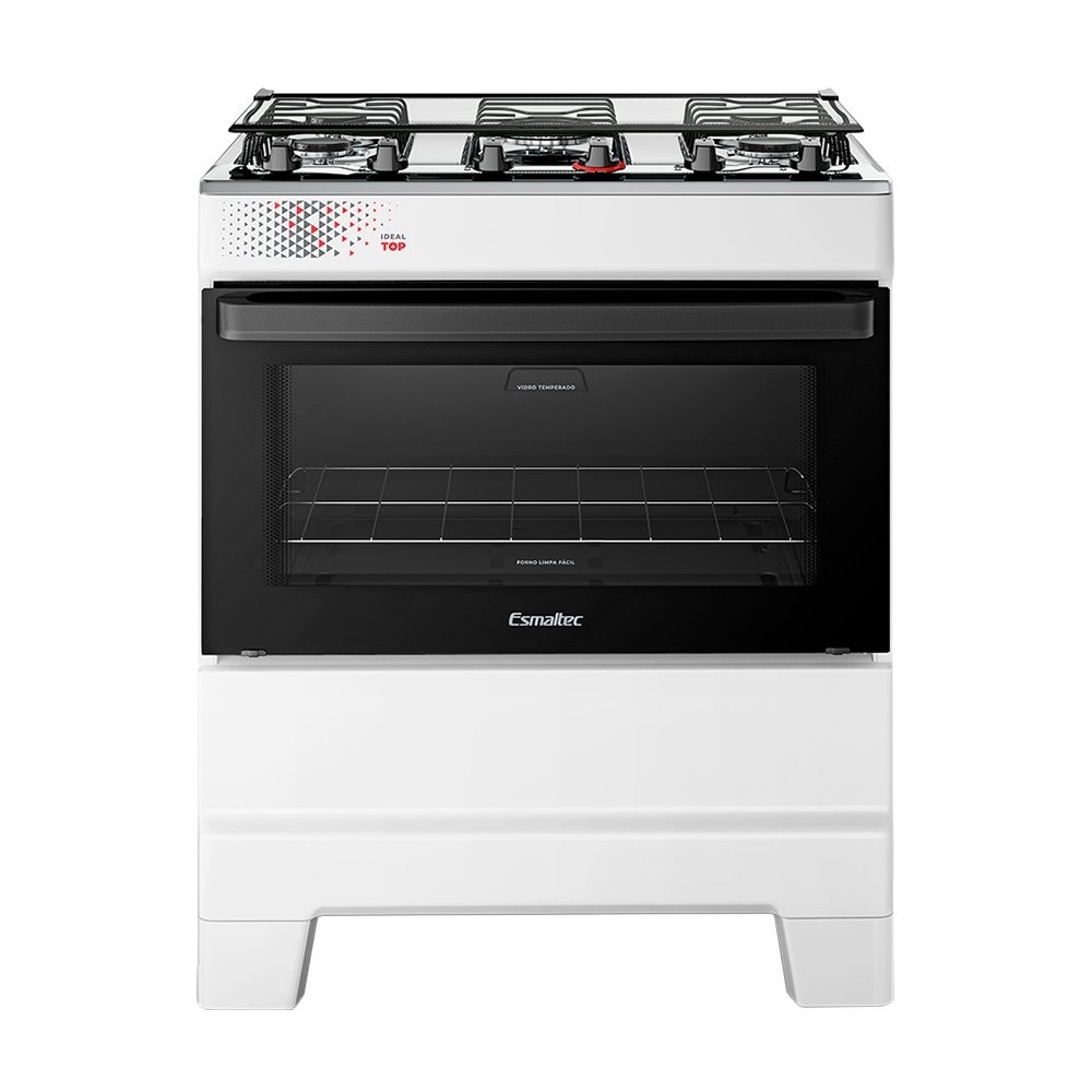 Fogão de Mesa Esmaltec 5 Bocas T5IAB Ideal Top - 5122 Acendimento Automático, Branco, Bivolt em Oferta na Shopee