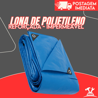 Lona Plastica Carreteiro Impermeável  Piscina 2x2 3x2 3x3  4x3 4x4 5x3 5x4 Reforçada Encerado
