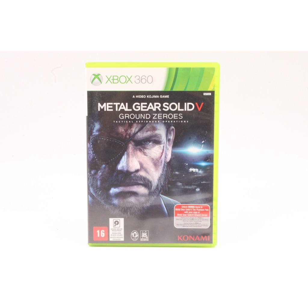 JOGO XBOX 360 - METAL GEAR SOLID V: GROUND ZEROES (1)
