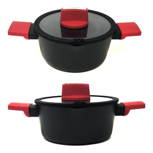 Panela Caçarola Antiaderente Fogão Gás Indução Cooktop