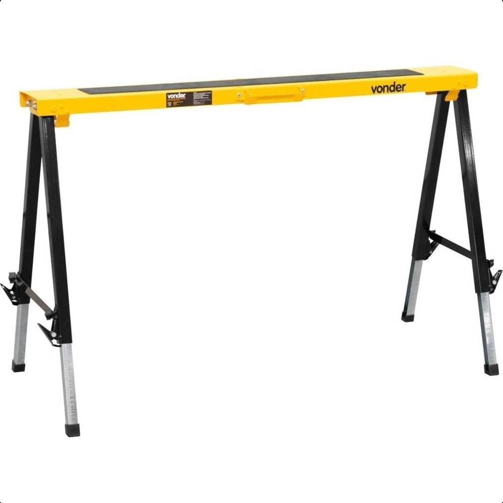 Cavalete Metálico Portátil 150 Kgf - Vonder em Oferta na Shopee