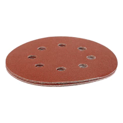 DISCO DE LIXA COM VELCRO, PERFURADO, GRAO 150, 125MM, 5 PCS // MTX