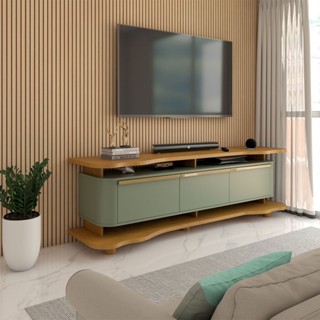 Rack para TV Até 75 Polegadas Aracaju 3 Portas - Panorama Móveis em Oferta na Shopee