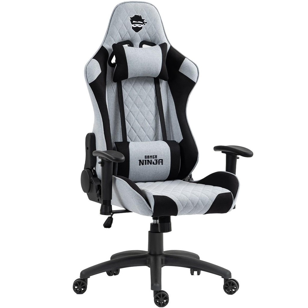 Cadeira Gamer Ninja Yurei, Reclinável, 2D, Tecido em Oferta na Shopee
