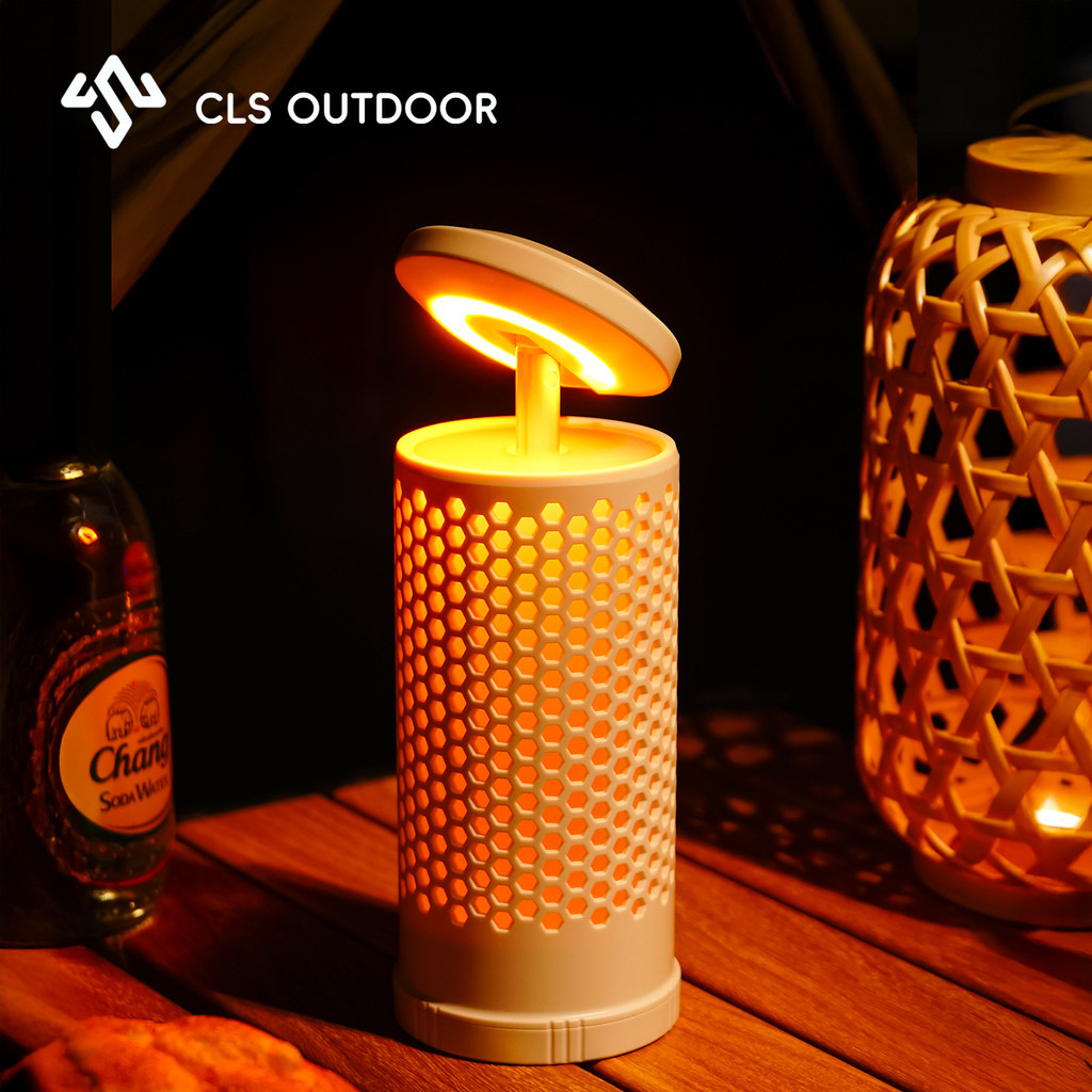CLS Luz Atmosfera Multifuncional Ao Ar Livre Retrátil Luz de Acampamento Dossel Tenda LED Carregamento Aventura Iluminaç