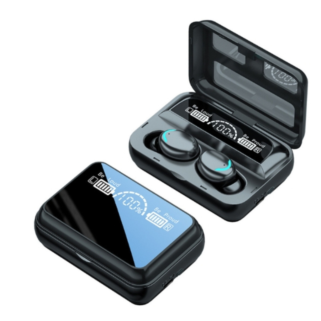 Detalhes do Fone De Ouvido Sem Fio M10 TWS Bluetooth 5.3 display Led Touch
