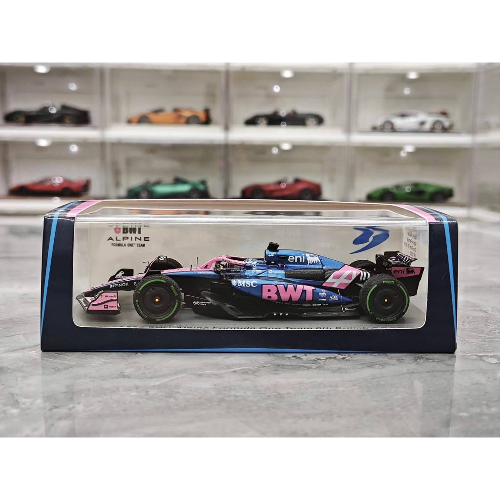 [Novo e fechado] SPARK 2025 UK Station A525 BWT Alpine Gasley F1 Modelo Escala 1: 43