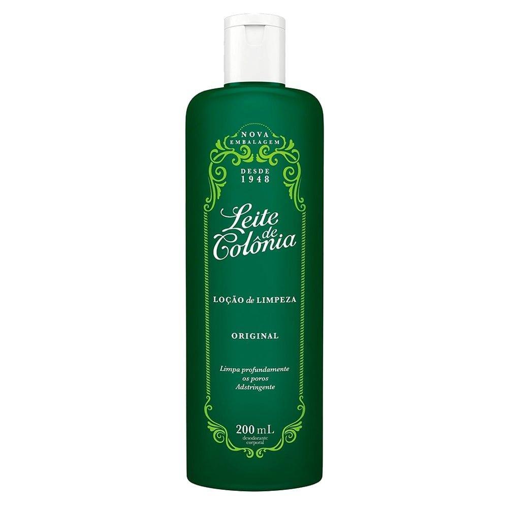 Leite de Colônia Loção de Limpeza Original 200ml