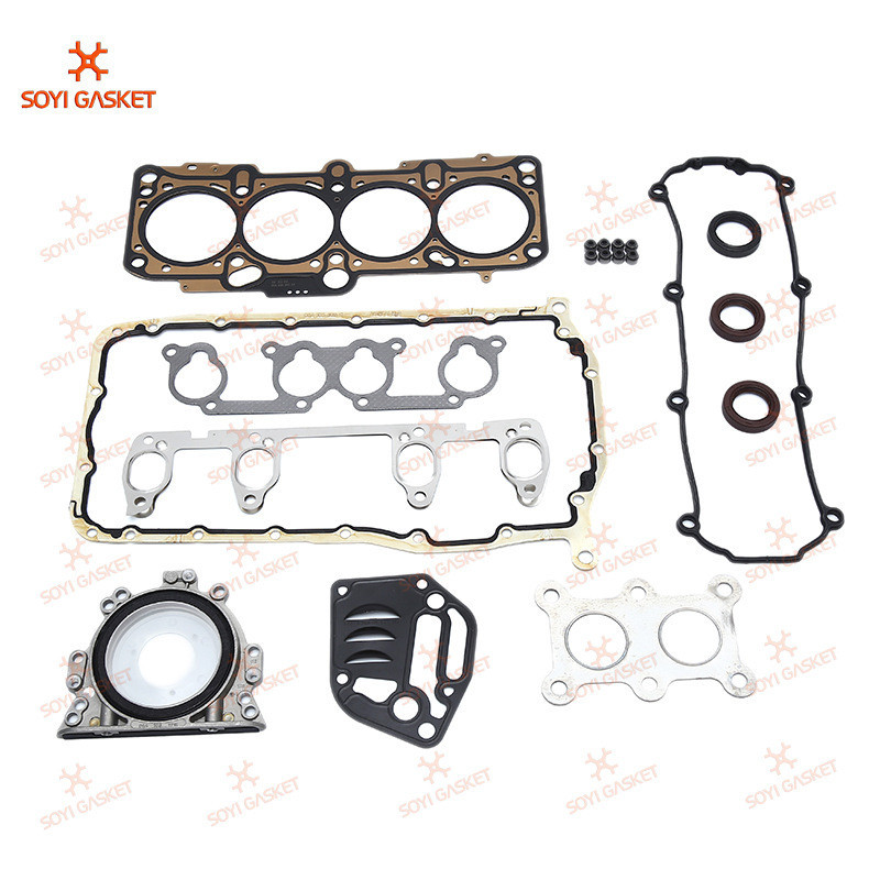 Categorias completas 2005 Jetta 1.6 06B 198 001 Kit de reparo de motor Almofada de ar de exaustão de entrada Almofada in