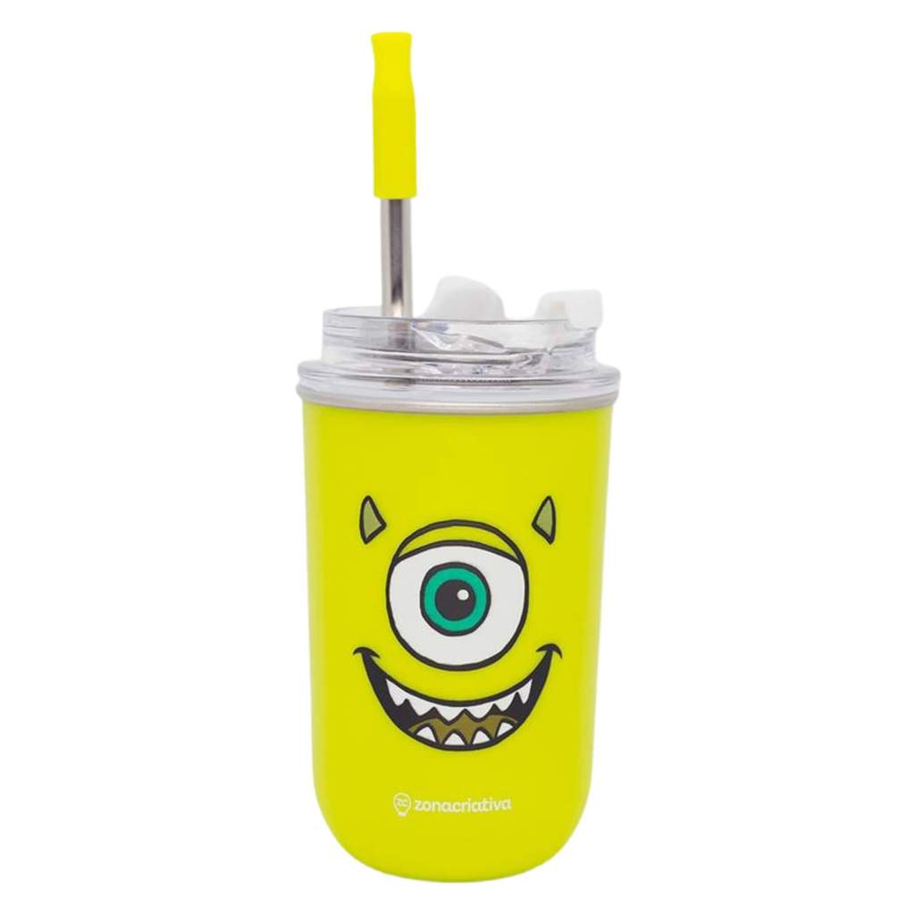 Copo Neo com Canudo 300ml Mike Zona Criativa - 10026753