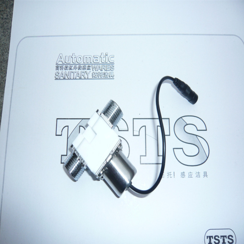 Tsts indução torneira indução mictório Flusher 6V válvula solenóide 4 pontos para cima entrada para baixo estilo venda q