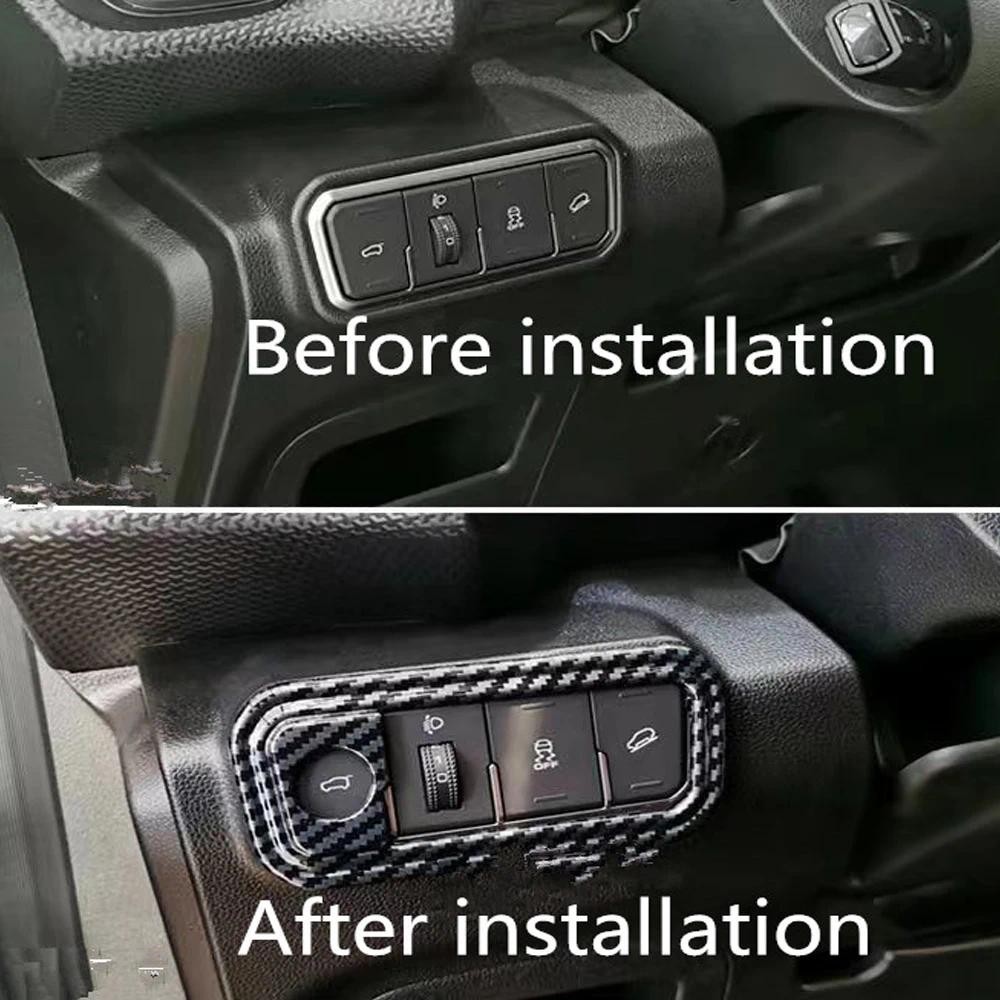 Adequado Para 2022-2024 Haval Grande Cão Interruptor Da Porta Traseira Capa Protetora Do Carro Botão De Backup Modificaç