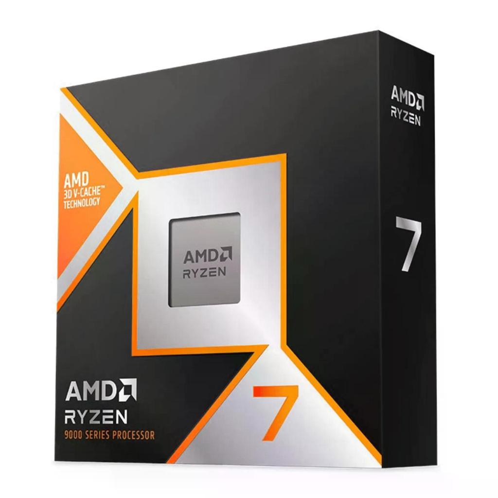 Processador AMD Ryzen 7 9800X3D 4.7GHz (Turbo 5.2GHz) -95000 Series, AM5 - 100-100001084WOF