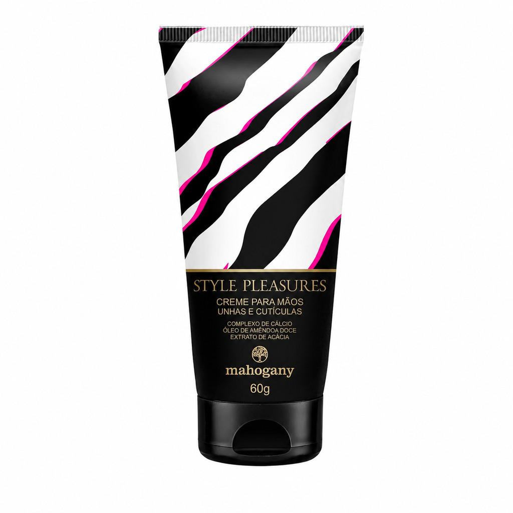 Creme Hidratante Para Mãos Mahogany Style Pleasures 60g Unhas E Cutículas Com Perfume Luxuoso