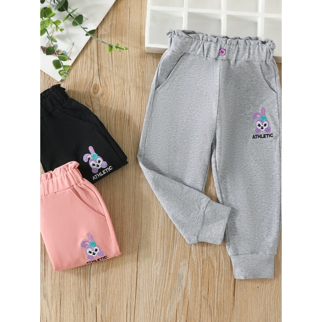 Crianças crianças roupas meninas primavera outono roupas calças meninas início do outono dos desenhos animados moda calç