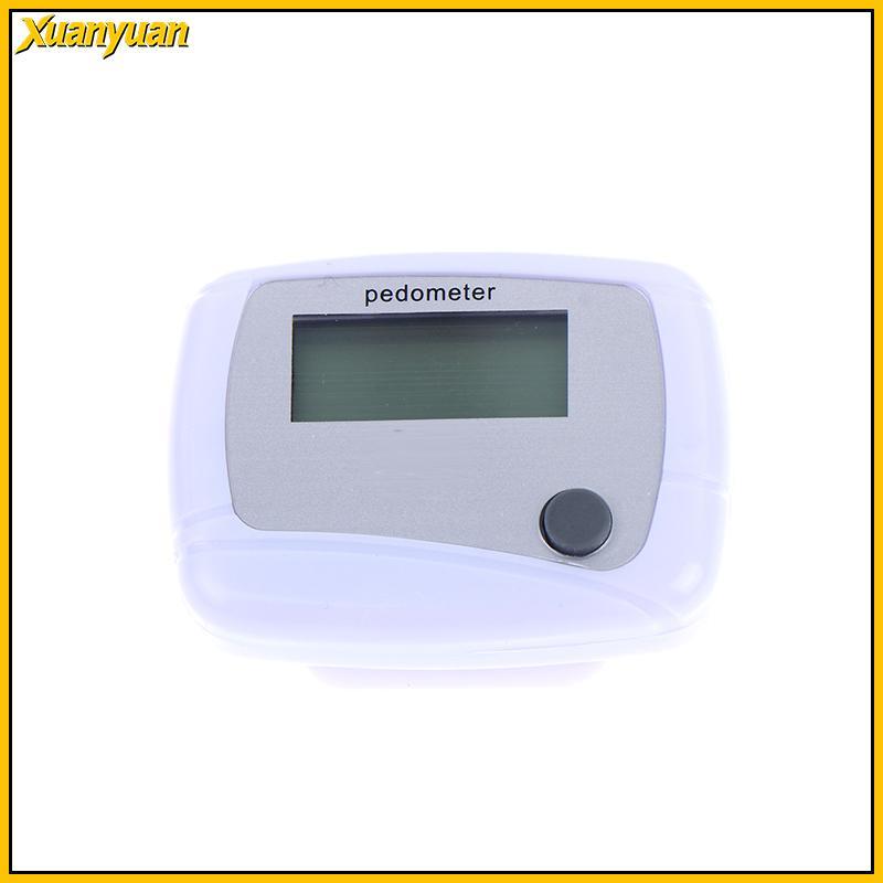 XYuan 1Pc Portátil LCD Pedômetro Contador De Passos Monitor De Calorias Para Exercício Fitness Caminhada Atividade Diári