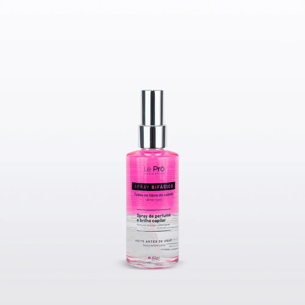 Spray Bifásico Brilho E Perfume 60ml - Le Pro Cosmetics