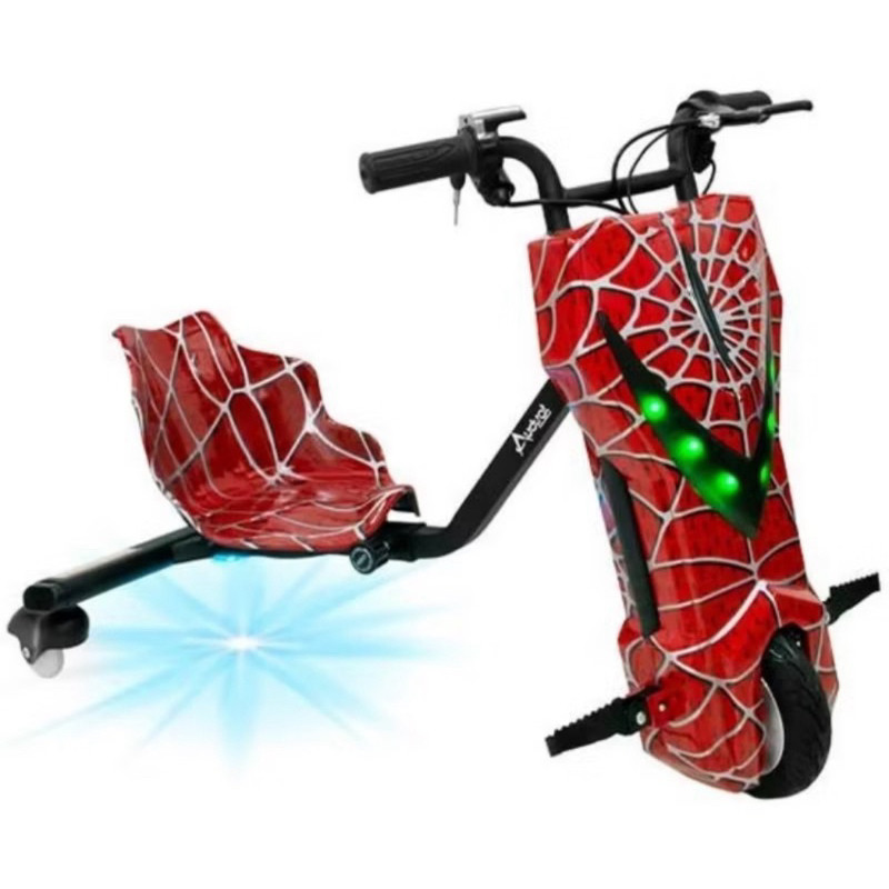 Triciclo Elétrico Interbras Drift 8” 250w com Bluetooth  /Amortecedores/Led/Bateria Recarregavel