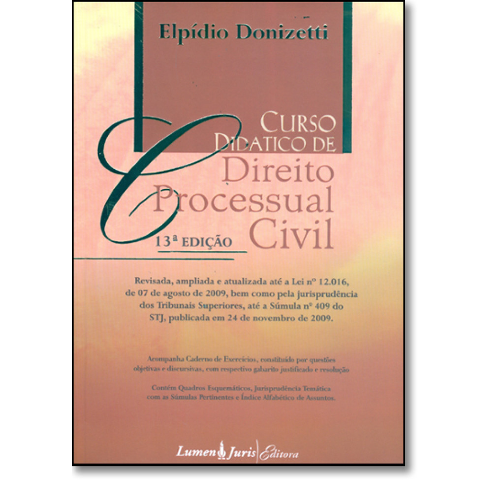 Curso Didático de Direito Processual Civil