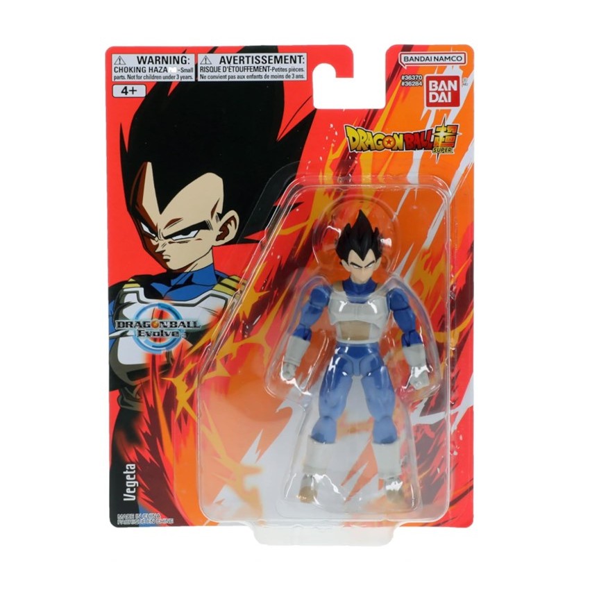 Boneco Vegeta Dragon Ball Super Evolve 12 Cm - Bandai