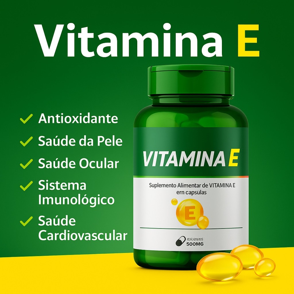 Vitamina E – Bio Vittas 120 - 60 Capsulas em Oferta na Shopee