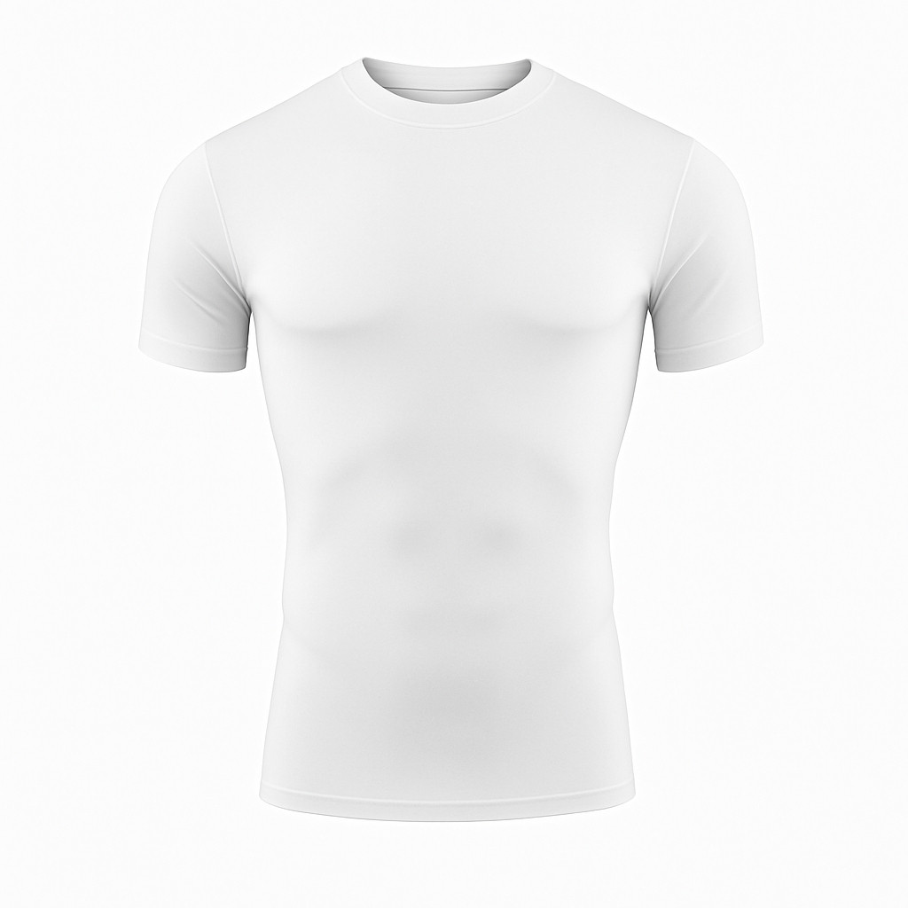 KIT 5 Camisa Térmica Manga Curta Masculina Proteção UV Segunda Pele