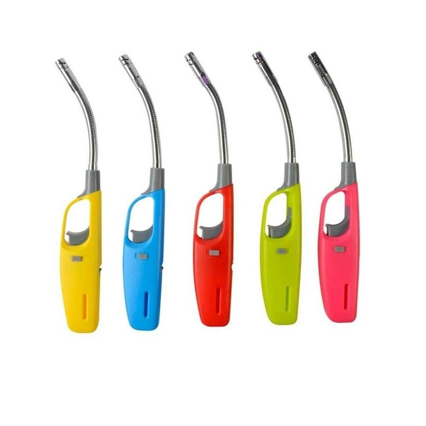 Acendedor de fogão com haste flexível recarregável modelo aleatorio em Oferta na Shopee