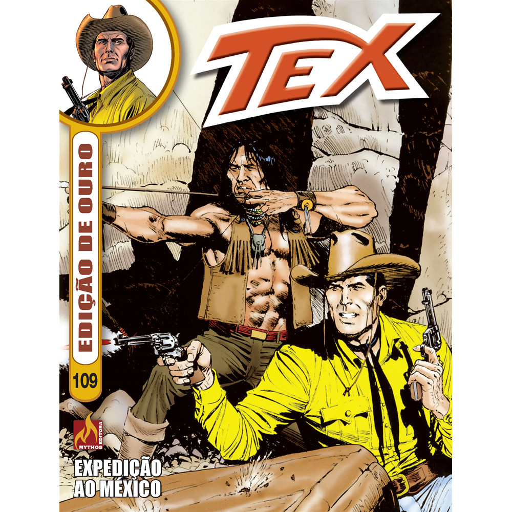 Capa do livro Tex edição de ouro No 109