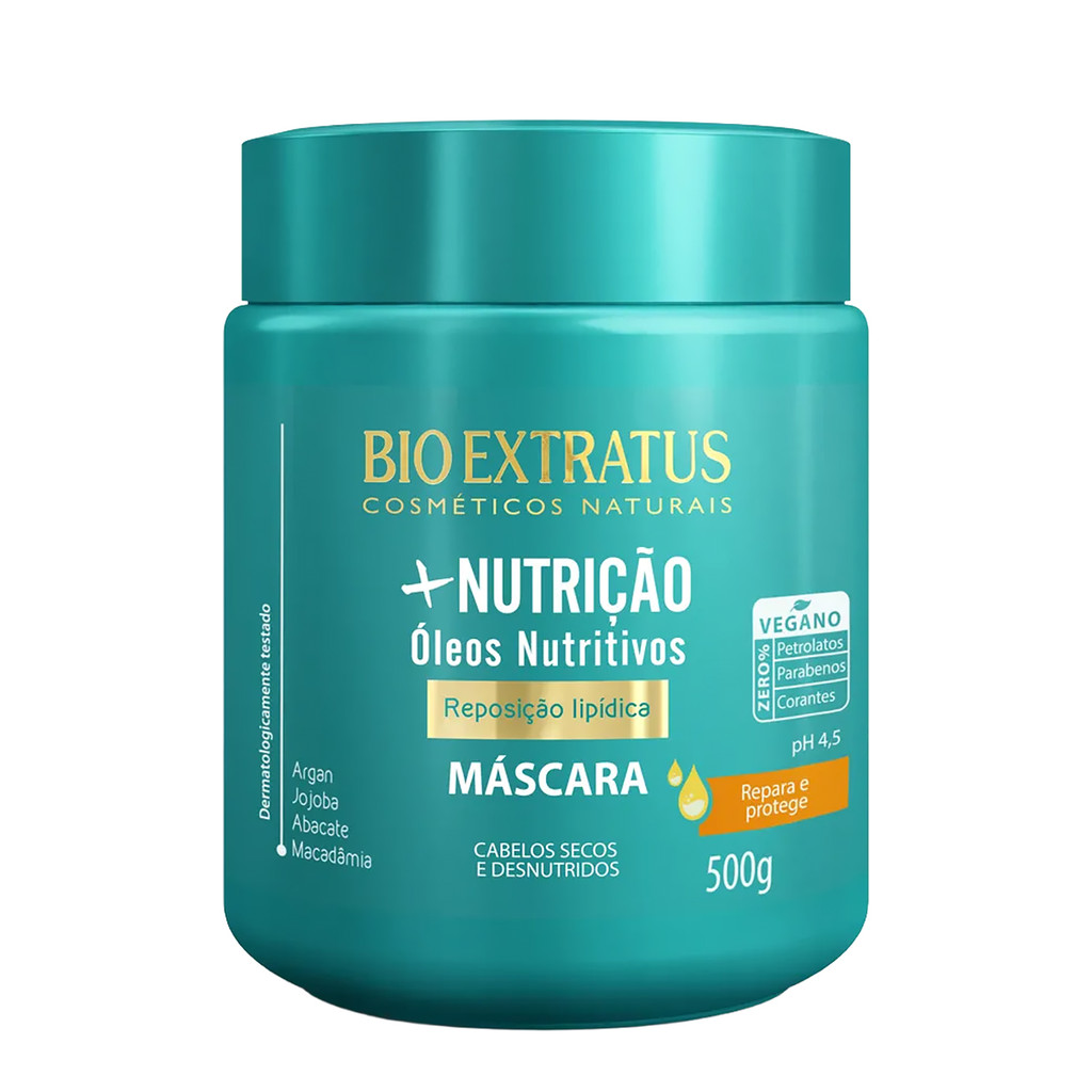 Bio Extratus +Nutrição - Máscara Capilar 500g em Oferta na Shopee