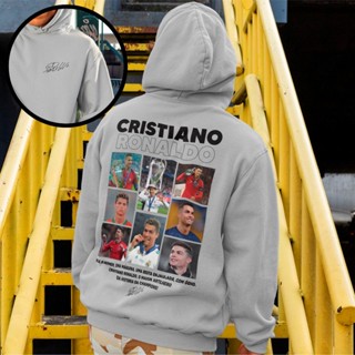Moletom Jogador Cristiano Ronaldo Com Assinatura CR7 Robozão Blusa De Frio Algodão Premium em Oferta na Shopee