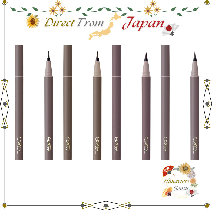 excel Mellow Shade Delineador Líquido De Longa Duração , Resistente A Manchas , À Prova D'água Direto Do Japão